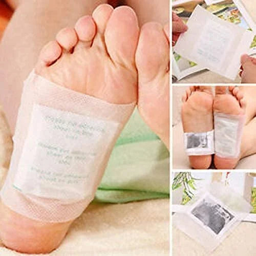 Kinoki Fat Loss & Detox Foot Patches 10 Adhesive Pads Kit Natural Unwanted Toxins Remover - Get Slim in 30 days