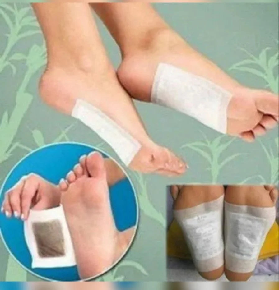 Kinoki Fat Loss & Detox Foot Patches 10 Adhesive Pads Kit Natural Unwanted Toxins Remover - Get Slim in 30 days